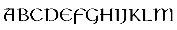 Hoy Bold Font UPPERCASE