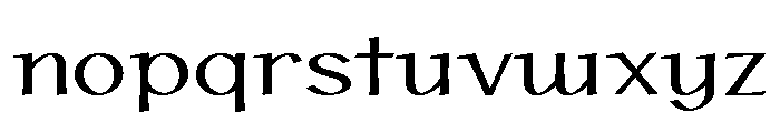 Hoy Bold Font LOWERCASE