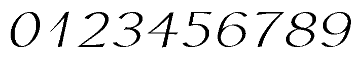 Hoy Regular Italic Font OTHER CHARS
