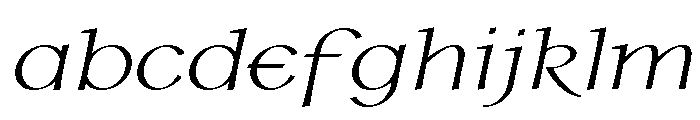 Hoy Regular Italic FONT
