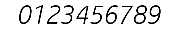 HP Simplified W01 Light Italic Font OTHER CHARS