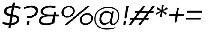Hrot Italic Font OTHER CHARS