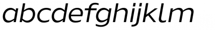 Hrot Italic Font LOWERCASE