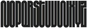 HS Monsnow Condensed otf (400) Font UPPERCASE