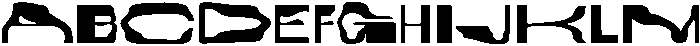 HSJ35 Regular otf (400) Font UPPERCASE