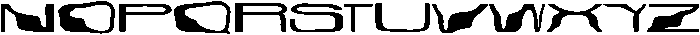 HSJ35 Regular otf (400) Font UPPERCASE