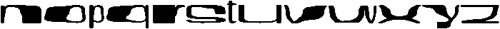 HSJ35 Regular otf (400) Font LOWERCASE