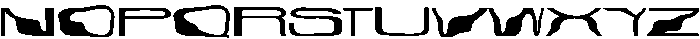 HSJ35 Rough otf (400) Font UPPERCASE