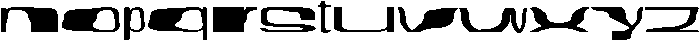 HSJ35 Rough otf (400) Font LOWERCASE
