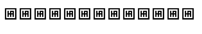 HS AlbasimA Regular Font LOWERCASE