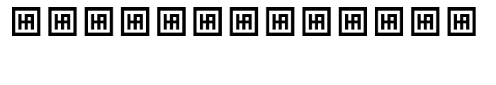HS Amal Medium Font UPPERCASE