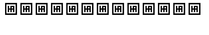 HS Amal Thin Font LOWERCASE