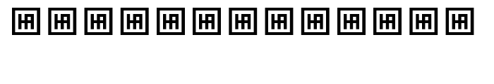 HS Future Regular Font LOWERCASE