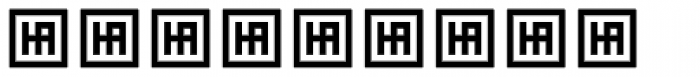 HS Alhuda Thin Font LOWERCASE