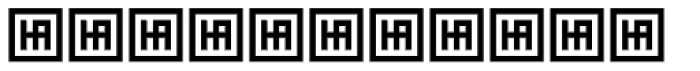 HS Almidad Medium Font LOWERCASE