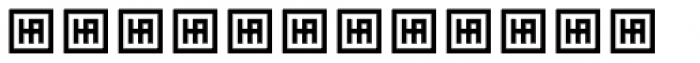 HS Almisk Serif Regular Font LOWERCASE