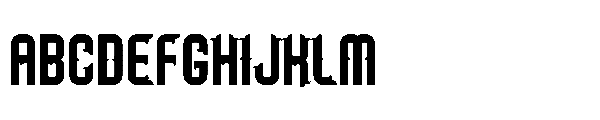 HS Hiba Bold Font UPPERCASE