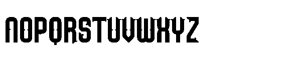 HS Hiba Bold Font UPPERCASE