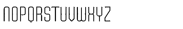 HS Hiba Light Font UPPERCASE