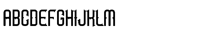 HS Hiba Regular Font UPPERCASE