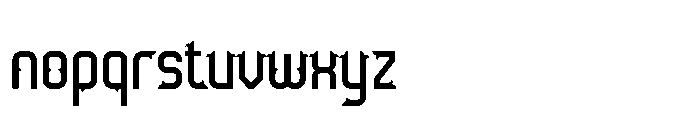 HS Hiba Regular Font LOWERCASE