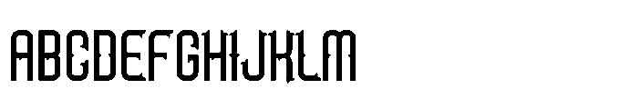 HS Hiba Variable Regular Font UPPERCASE