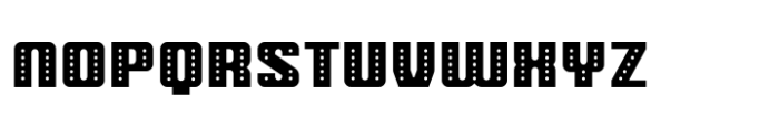 HS Hope R Bold Dots Font LOWERCASE