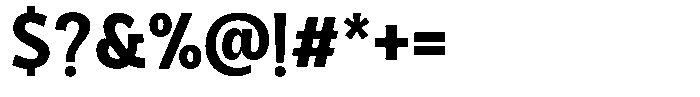 HS Mische Display Font OTHER CHARS