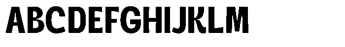 HS Mische Display Font UPPERCASE