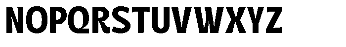 HS Mische Display Font UPPERCASE