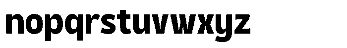 HS Mische Display Font LOWERCASE