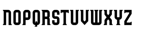 HS Sama Bold Font UPPERCASE