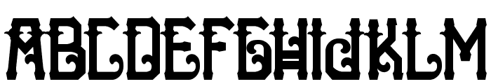 HTheNomad-Black Font UPPERCASE