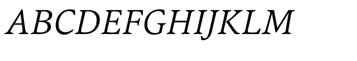 HT Argos Light Italic Font UPPERCASE
