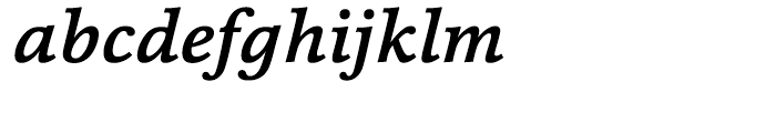 HT Cassia Medium Italic Font LOWERCASE