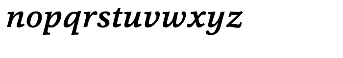 HT Cassia Medium Italic Font LOWERCASE
