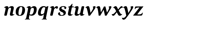 HT Corda Bold Italic Font LOWERCASE
