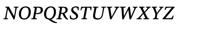 HT Sina Nova Medium Italic Font UPPERCASE