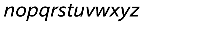 HT Sonus Italic Font LOWERCASE