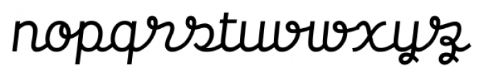 HT Tabaccaio Regular Font LOWERCASE