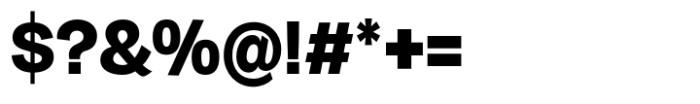 HT Arcadia Grotesk Bold Font OTHER CHARS