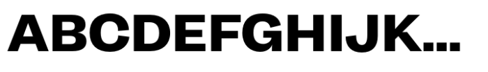 HT Arcadia Grotesk Expanded Expanded Bold Font UPPERCASE