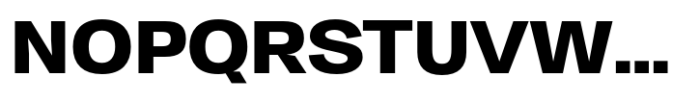 HT Arcadia Grotesk Expanded Expanded Bold Font UPPERCASE
