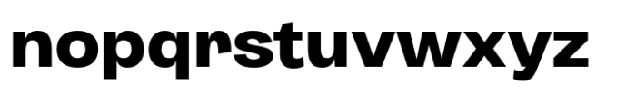 HT Arcadia Grotesk Expanded Expanded Bold Font LOWERCASE
