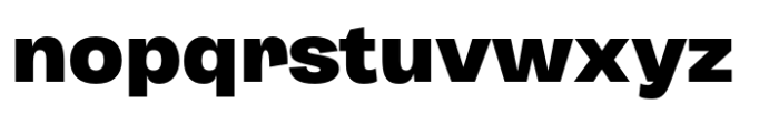 HT Arcadia Grotesk Expanded Expanded Heavy Font LOWERCASE