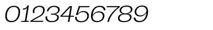 HT Arcadia Grotesk Expanded Expanded Light Italic Font OTHER CHARS