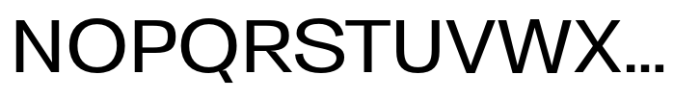 HT Arcadia Grotesk Expanded Expanded Regular Font UPPERCASE