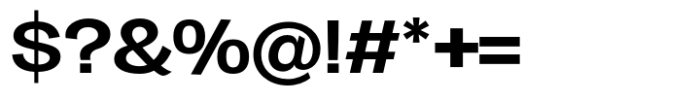 HT Arcadia Grotesk Expanded Expanded Semibold Font OTHER CHARS