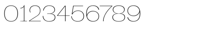 HT Arcadia Grotesk Expanded Expanded Thin Font OTHER CHARS