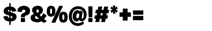 HT Arcadia Grotesk Heavy Font OTHER CHARS